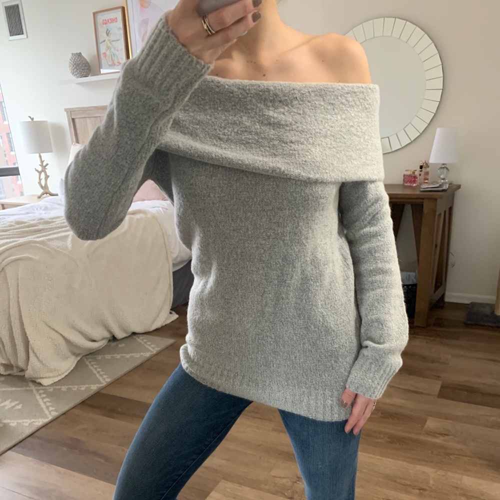 Off The Shoulder Sweater